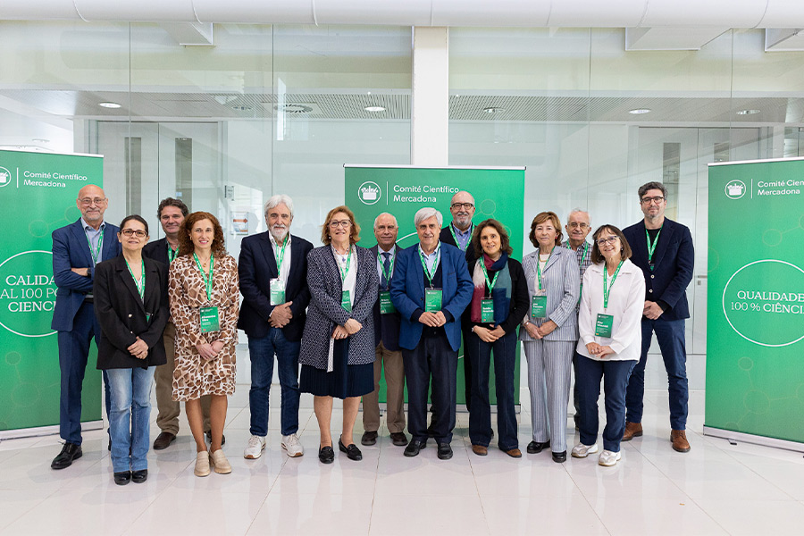 Membros dos Comités Científicos da Mercadona de Portugal e Espanha